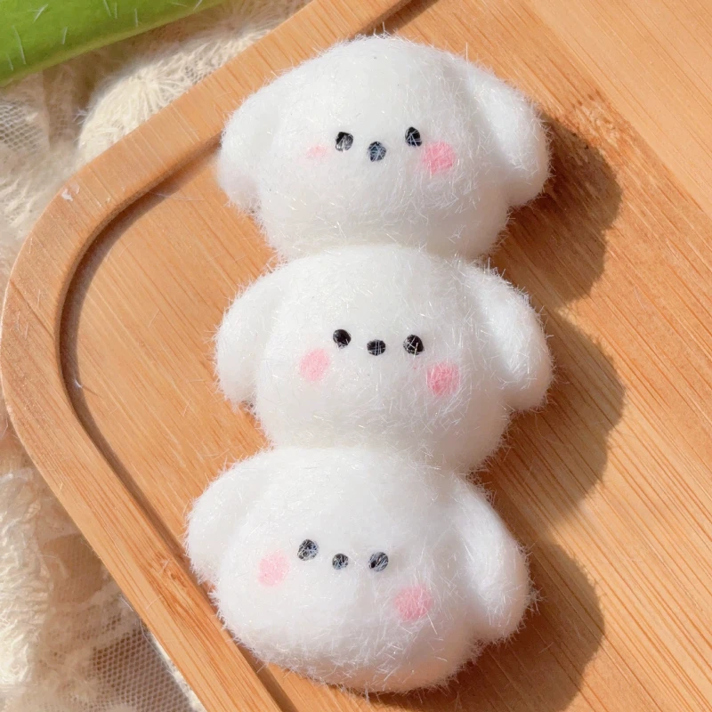 Cute Puppy Squeeze Silicone Toy Squishy Squeezing Pinching Soft Toys Stress Relief Hand Relax Birthday Party Fun Gift Wholesale