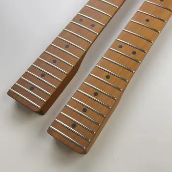 烤楓木電吉他琴頸,22品,TL風格,楓木指板,適用於訂製吉他製作 10 best sales 烤楓木琴頸 Strat - №6