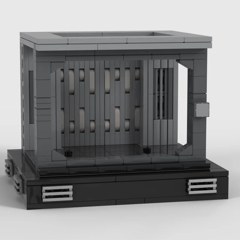 249 قطعة MOC الموت ستار مبارزة ديوراما معركة نموذج اللبنات هدايا عيد الميلاد العمارة اللعب تجميع فكرة الإبداعية للأطفال