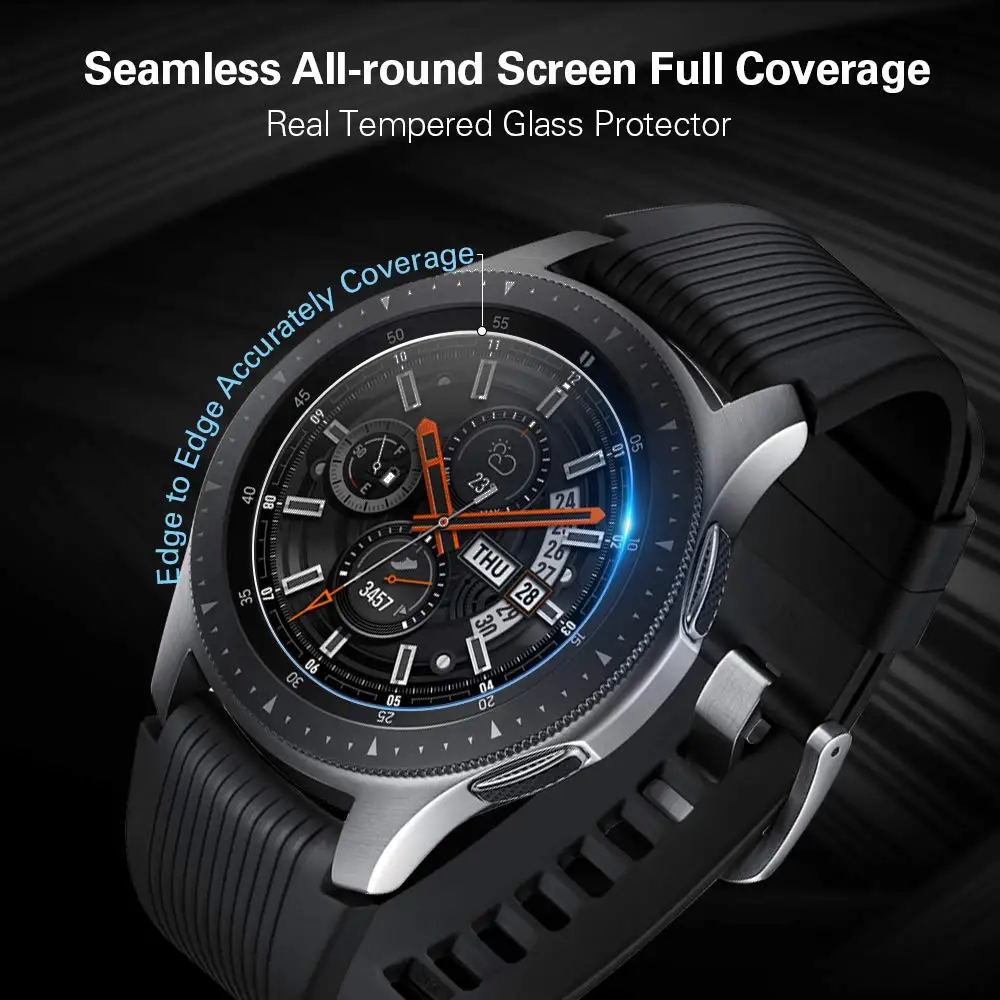 Screen Protector For Samsung Gear S3 Frontier/S2/Sport 9H 2.5D Tempered Film Galaxy Watch 46mm/42mm/3 45mm 41mm Glass