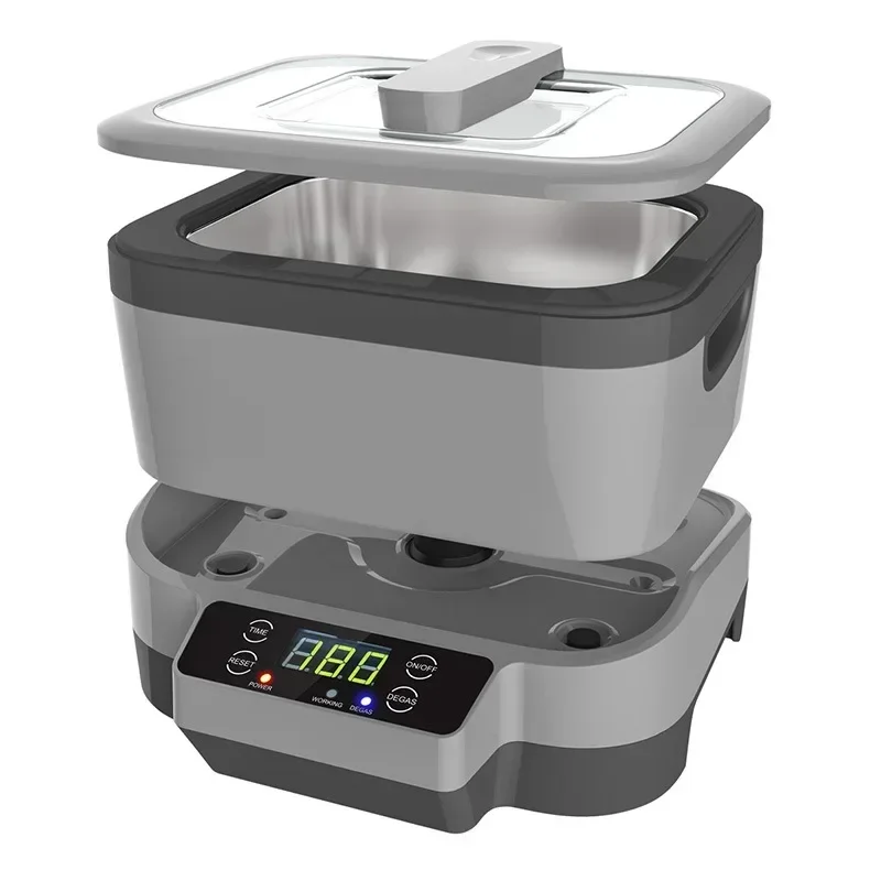 220v Upgrade Upgrade Household Split Ultrasonic Cleaning Machine Glasses Watch Gold Chain Denture Cleaning Machine Small