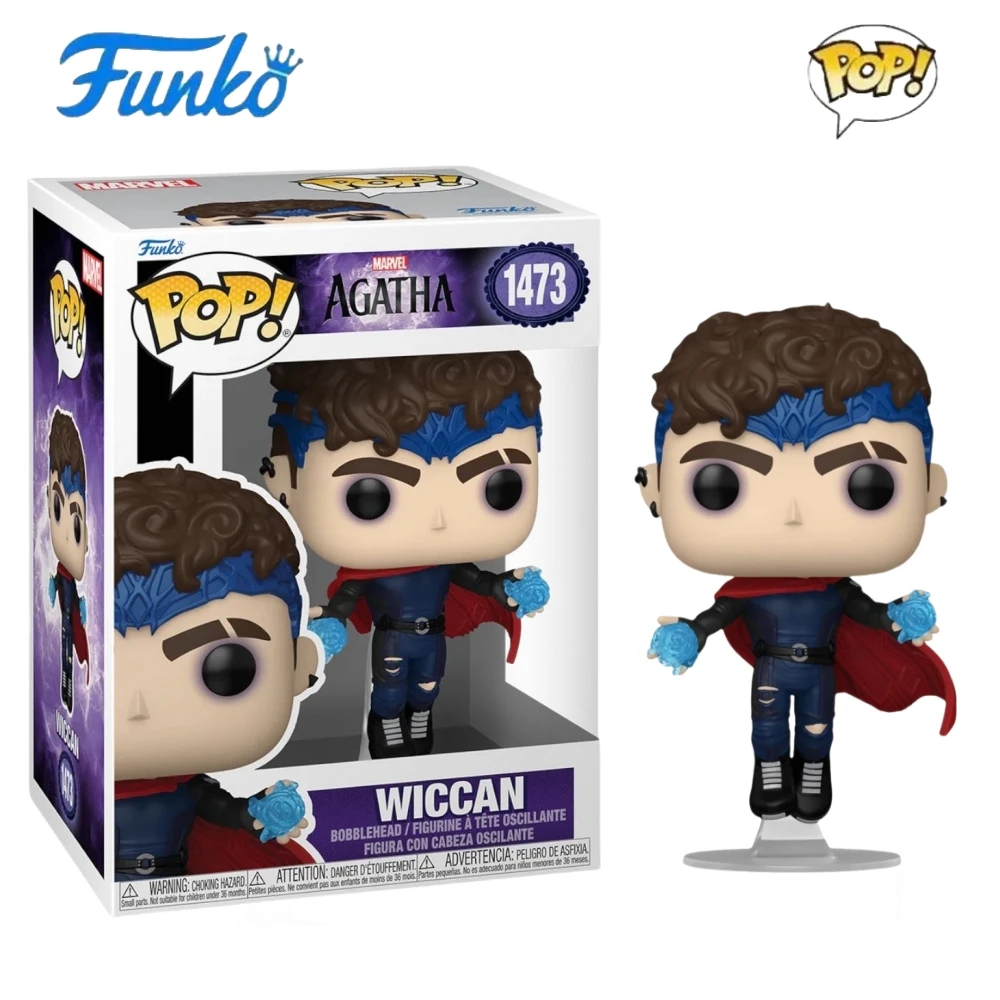 Marvel Agatha Harkness And Wiccan Vinyl Figure Funko Pop Figures Collectible Limited Edition Desktop Decoration Model Toy Gift - Image 7