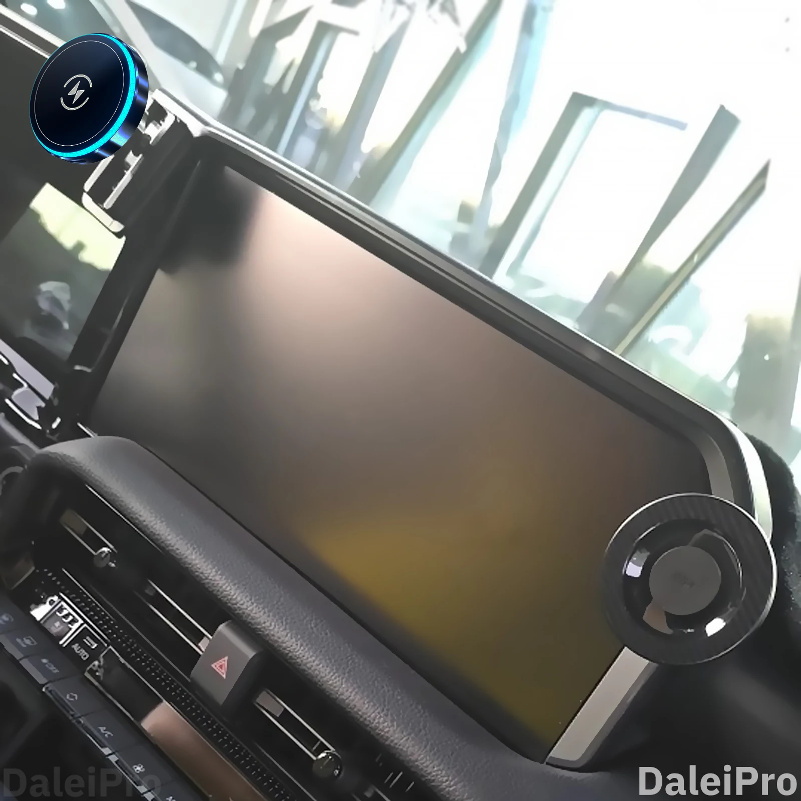 Für Toyota Prado LC250 250 2024 2025 Multifunktionale Aufbewahrungsbox Dual Telefon Halter Auto Magnetische Telefon Halter Magsafe Ladegerät – Detail 10