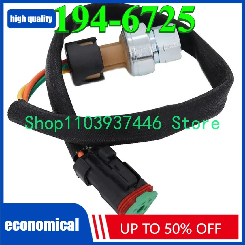 

194-6725 1946725 Replacement Pressure Sensor 239-2396 2392396 1619930 161-9930 for 3126B 324D 325D 325C Excavator Engine