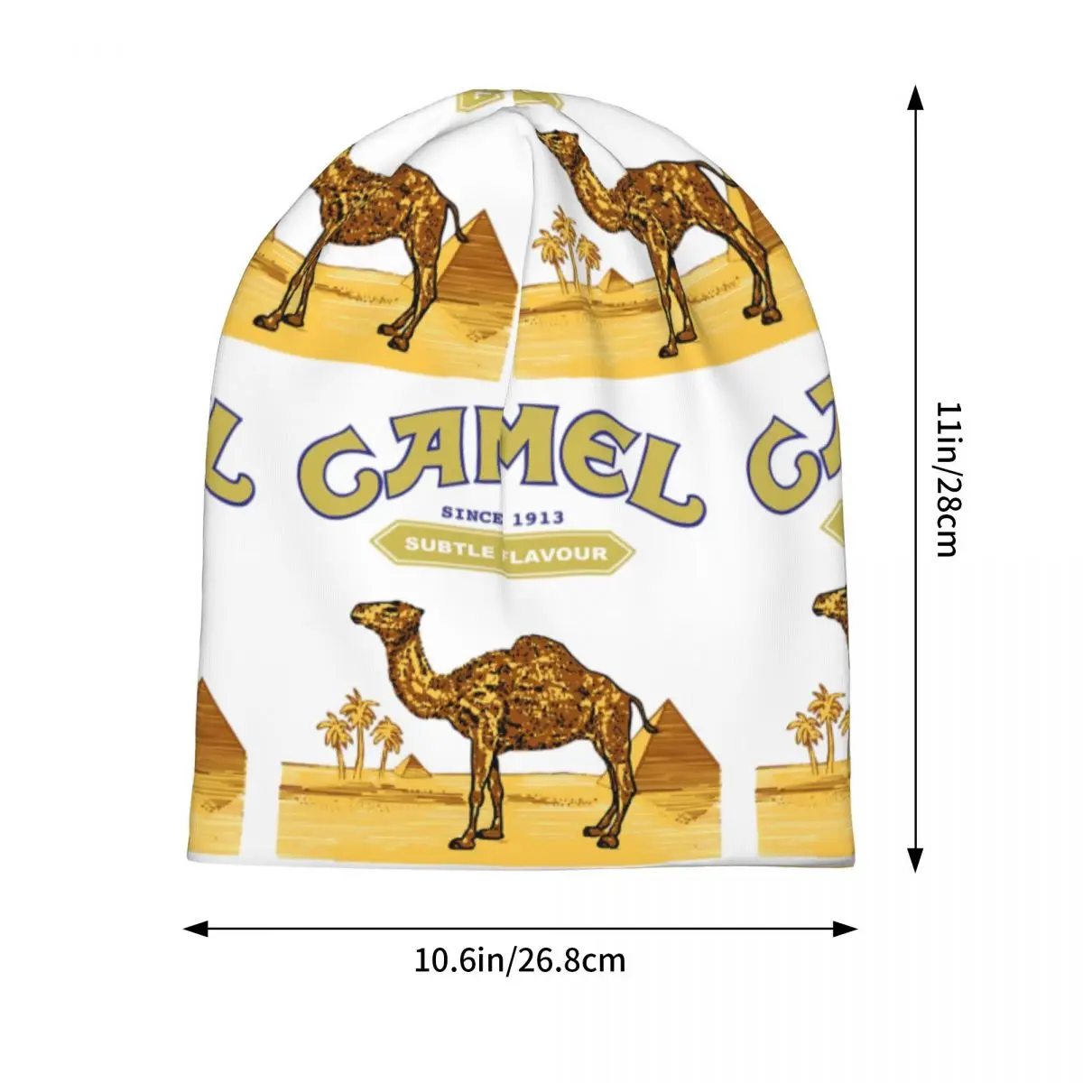 Camel Cigarettes Skullies Beanies Hats Warm Autumn Winter Outdoor Cap Knitted Bonnet Caps for Men Women Adult