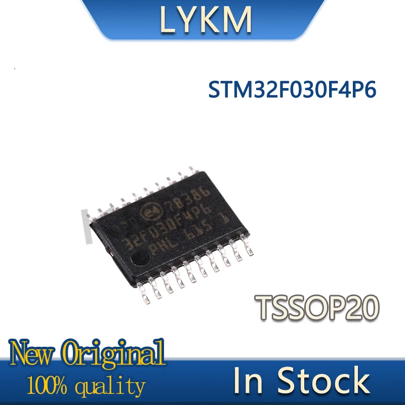 

5-100/PCS New Original STM32F030F4P6 32F030F4P6 32-bit microcontroller TSSOP20 In Stock