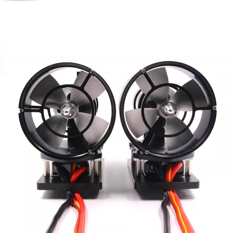 

24V DC Motors Underwater Thruster Built-in Water-Cooled ESC 12KG Thrust for ROV Unmanned Vessel Propulsion System