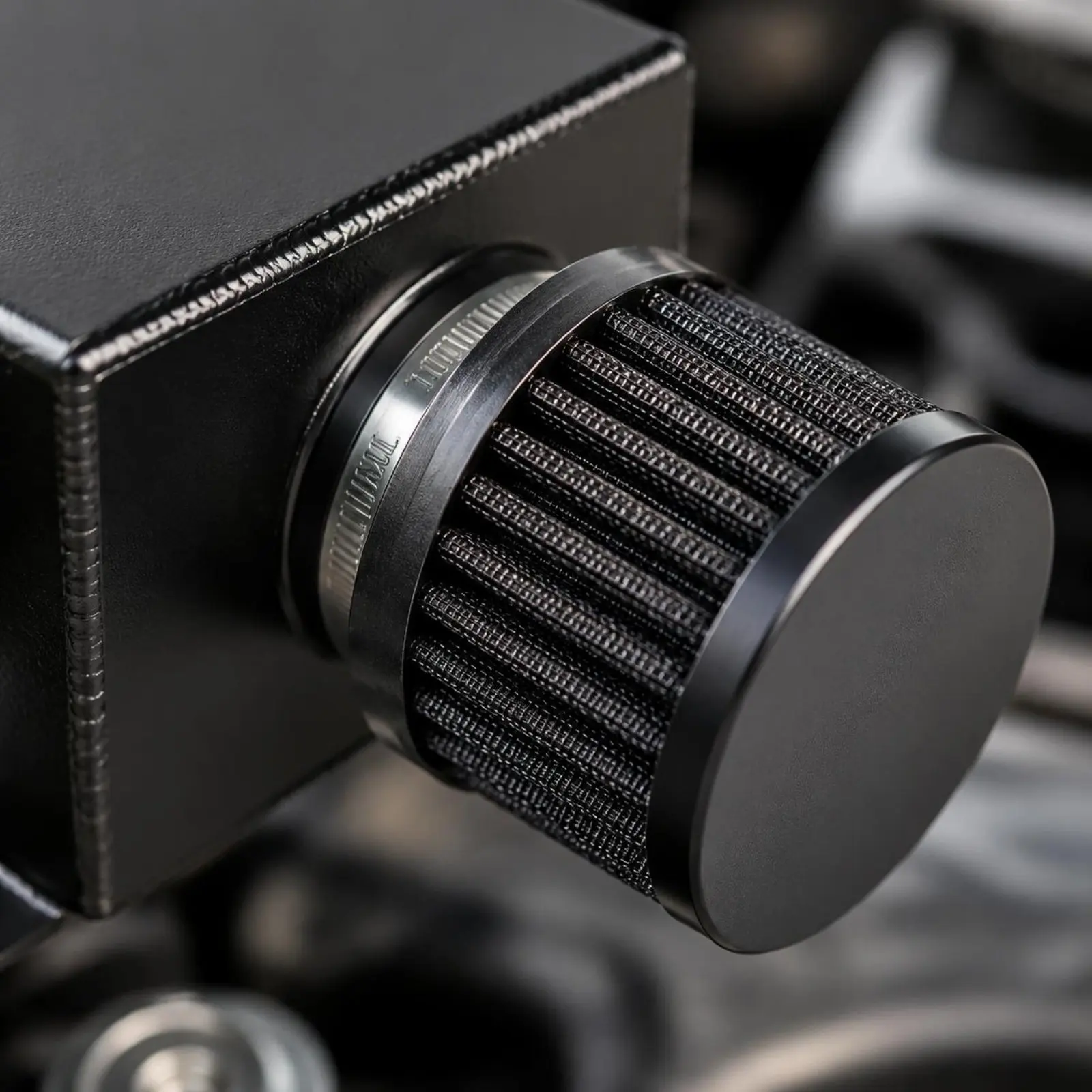 Twin Baffle Separator Can Easy to Install Aluminum Oil Separator Can Car Part for Racing Enthusiasts