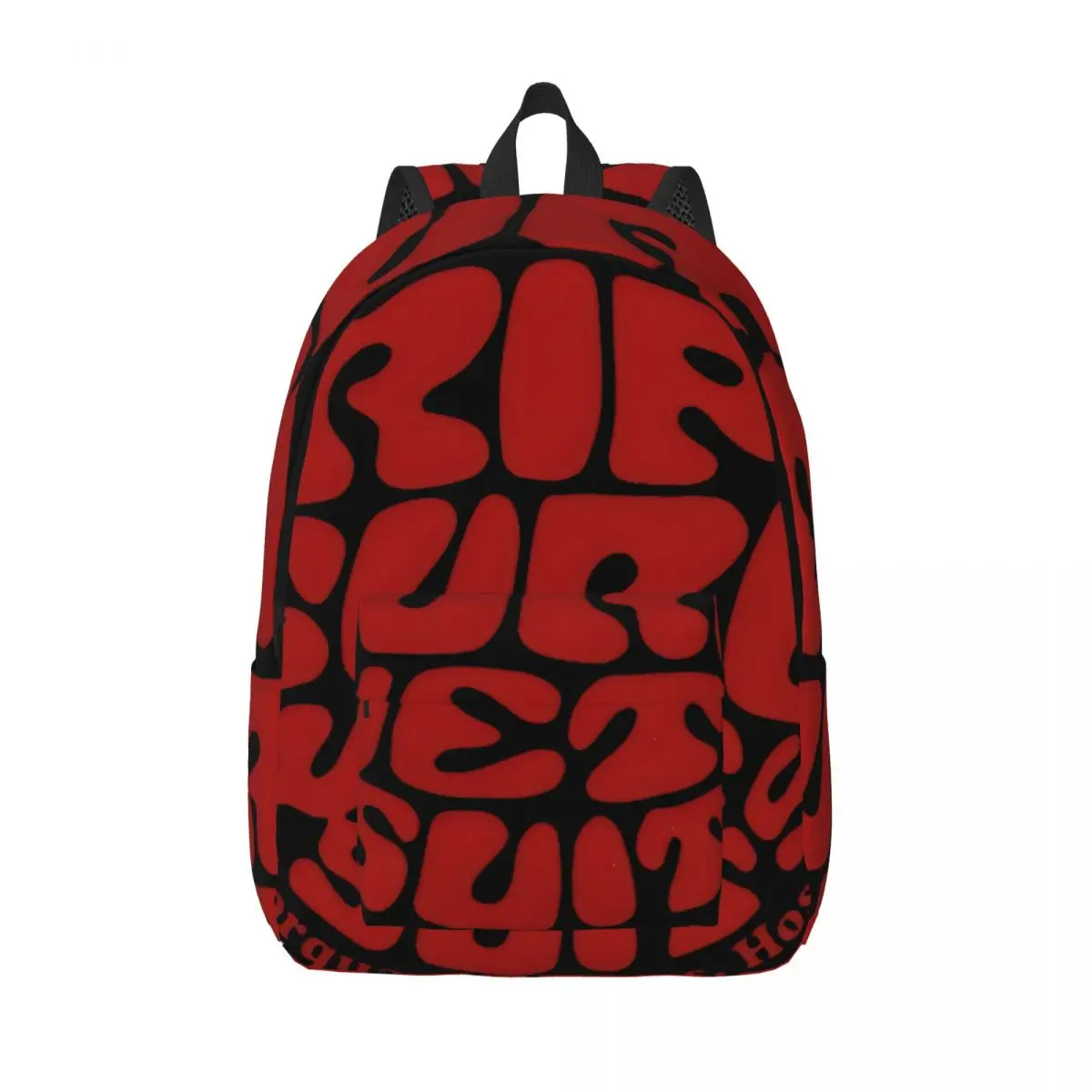 맞춤형 립컬 웻슈트 캔버스 백팩 여성 남성 대학생 책가방 15인치 노트북 수납 가능 웻티 랜드 백