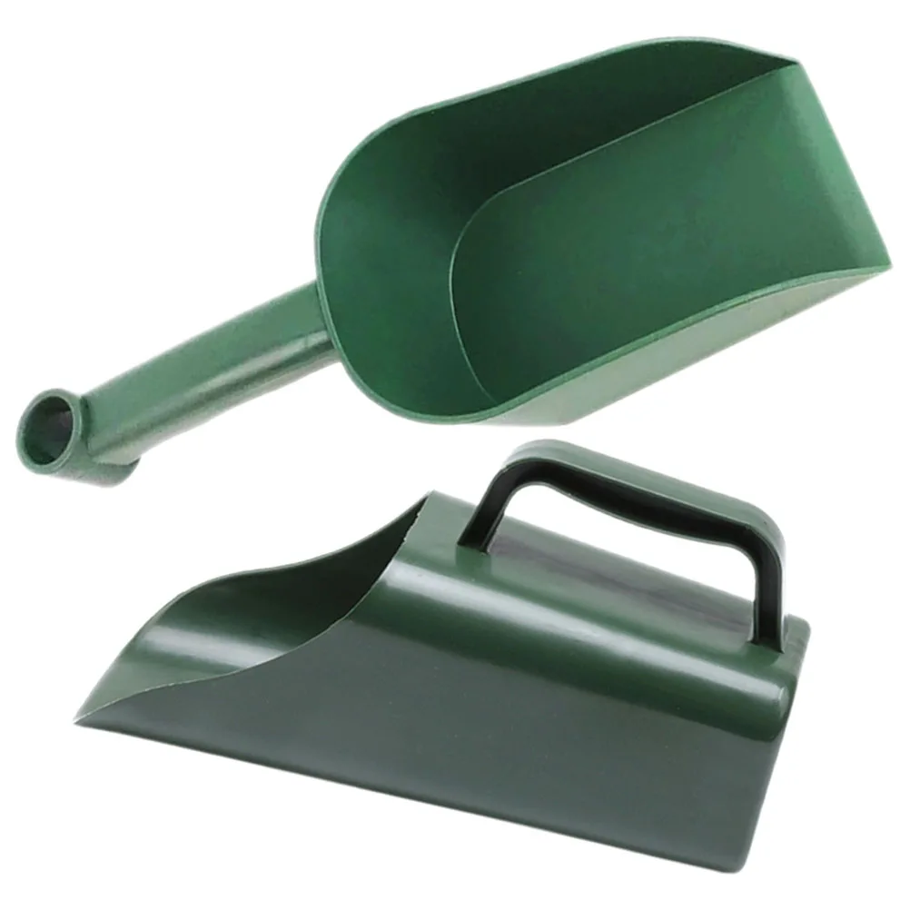 

2 pcs Garden Shovel Tool Set Plastic For Flower Bonsai Succulent Plants Gardening Lightweight Hand Shovel Digging Transport