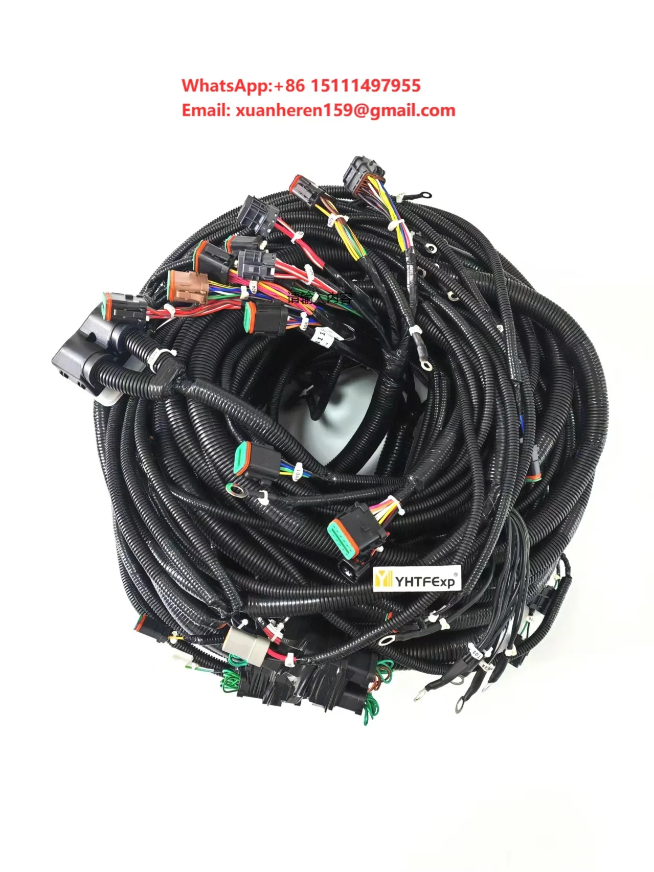 Heavy Duty Engine Wiring Harness 21N-06-41432 for Excavator PC1250-8 Construction Machinery Parts High Quality 3 Months