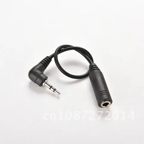 

Male 2.5mm To Female 3.5mm Audio Stereo Headphone Earphone Converter Adapter