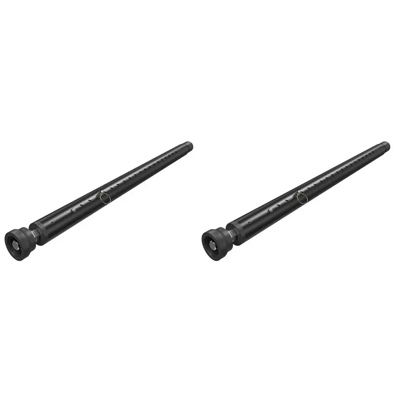 ABFU-2X Sliding Door Security Bar 17-50 Inch Adjustable With Rubber Tips, Sliding Door Lock Bars, For Window Safety Bars Home