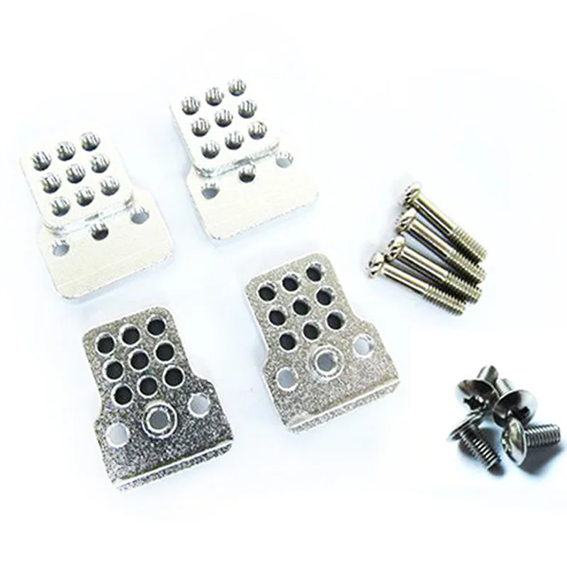 4Pcs RC Car Metal Shock Tower Bracket Kits Shock Sbsorbers Extension Seatfor 1/16 WPL C-14/C-14K/C-24/C-24K Truck Off Road Car P