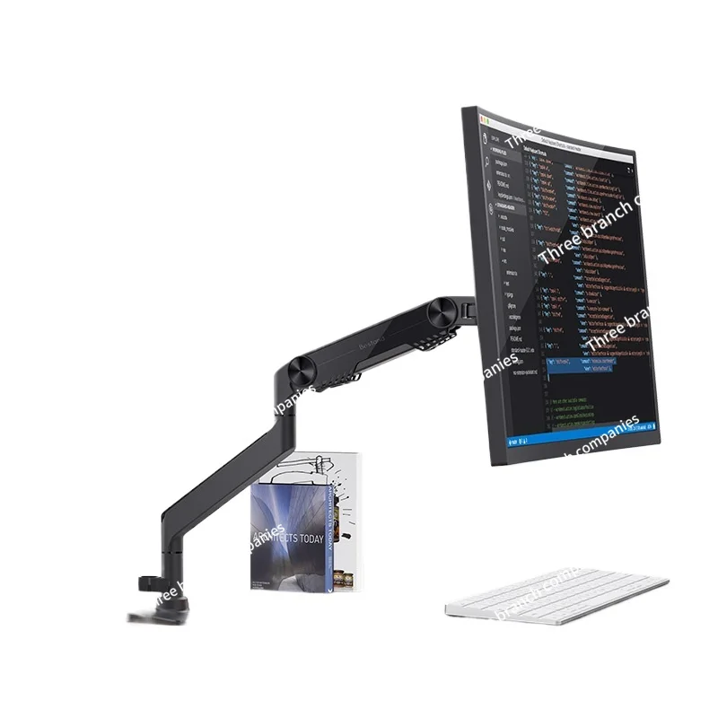 Monitor Stand Desktop Desktop Computer Riser Rotating Universal Base Screen Bracket Lifting Arm