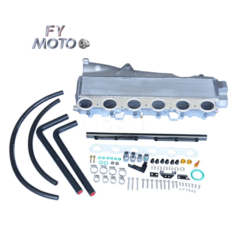 HALF CNC Silver  Charge Air Cooler Intake Manifold For BMW For M340i For B58 For G20 For G29 Supra A90 3.0T 2020+