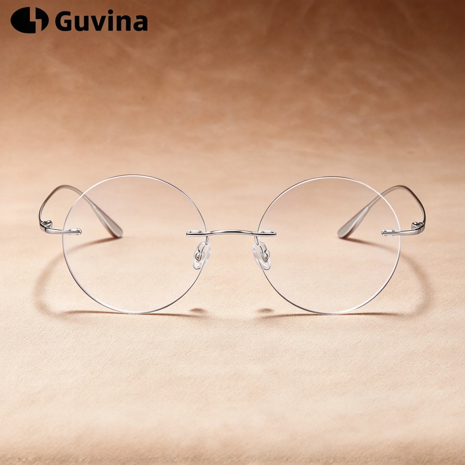 Titanium Alloy Framless Anti Blue Light Glasses Women Men Ultra-light Rimless Blue Light Blocking Computer Office Eyeglasses