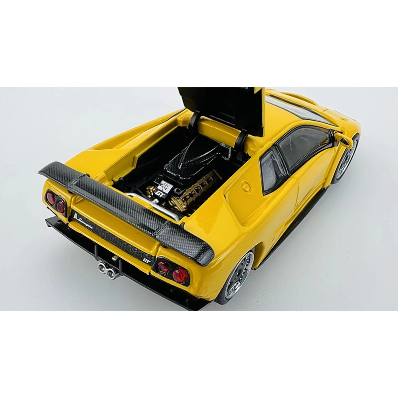 PreSale SH 1:64 Diablo GT Opened Hood Diecast Diorama Car Model Toys Multiple Styles Stance Hunters