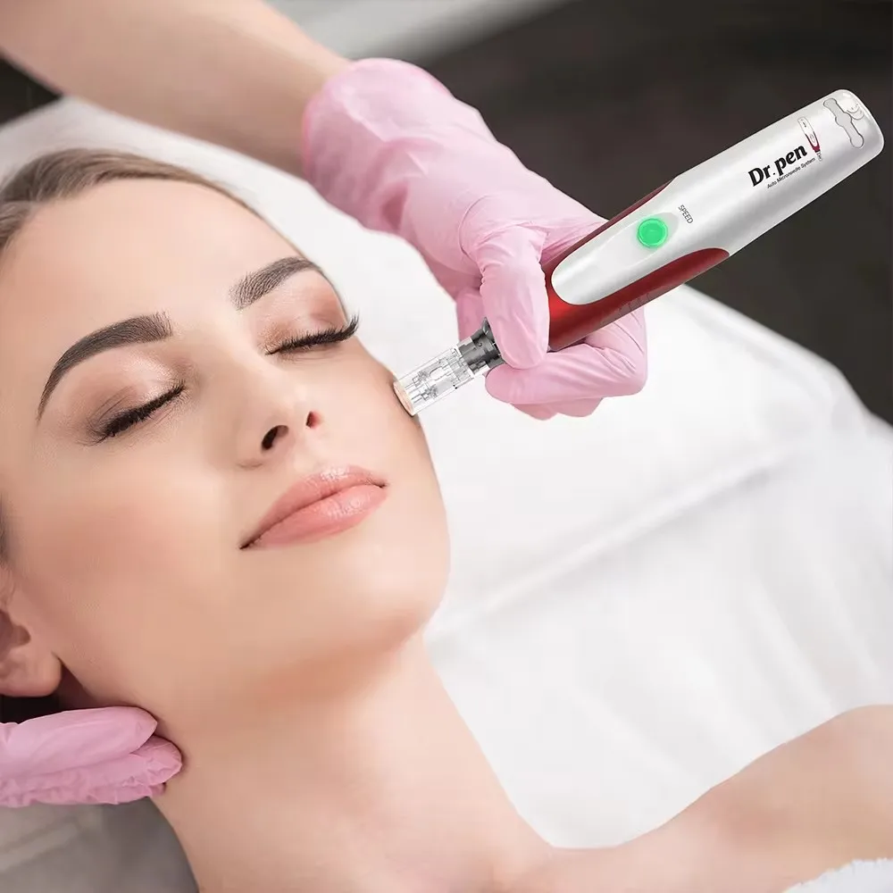 Dr.Pen Ultima N2 Microneedling Pen profesjonalny elektryczny Derma Auto Pen z 2 szt. 12-pinowymi wkładami do pielęgnacji skóry CE i RoHS