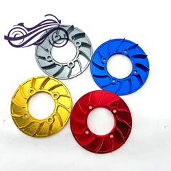 Motorcycle suitable for DIO50cc 18/27 28 ZX34 35 lightweight magnetic motor aluminum modification fan modification fan CNC