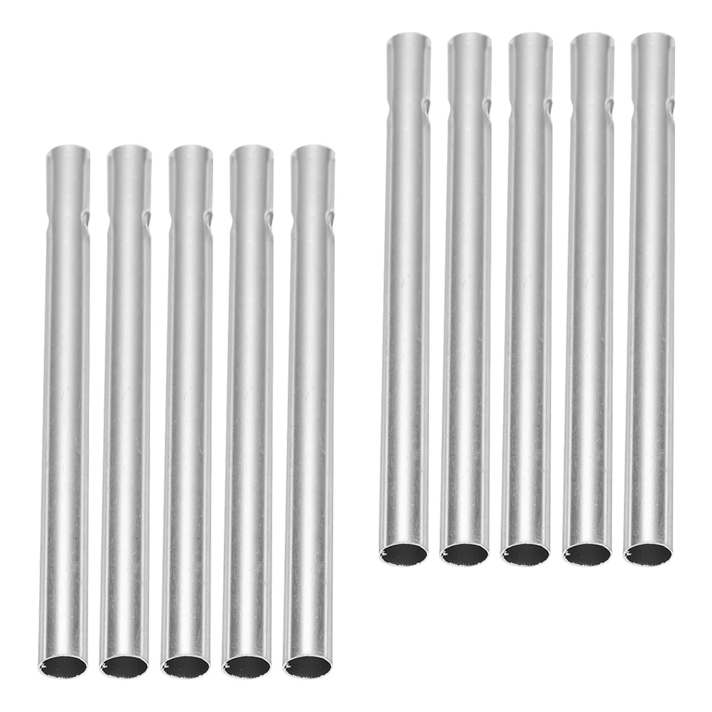 

10pcs Wind Chime Tube Aluminum Diy Garden Decor Yard Porch Park Outdoor Wind Chime Accessories Replacement Supplies Mom Birthday