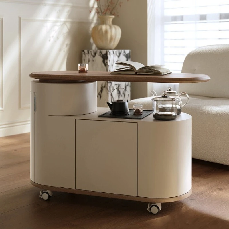Rotating side table, sofa side cabinet, balcony small