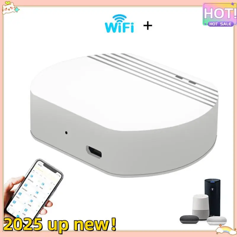 

Приложение Zigbee 3.0 Gateway Hub Устройство автоматизации умного дома Wi-Fi Беспроводной мост Голосовое управление работает для Alexa Google Durable