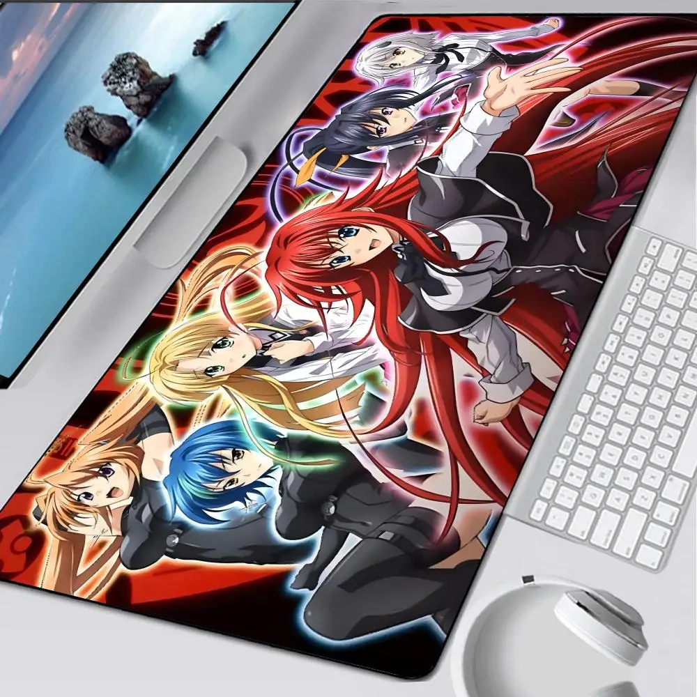 المدرسة الثانوية DXD أنيمي ماوس الوسادة المطاط حصيرة الكمبيوتر المحمول Xxl ماوس الوسادة ألعاب الكمبيوتر الجدول الألعاب الملحقات