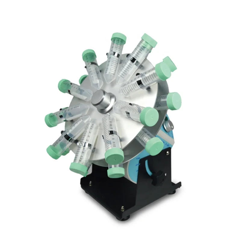 CHINCAN YC-80 Digital Rotary Mixer Mixing Machine 10~80rpm Rotating 0°~90° with Timer Disc Mixer Suit for 1.5ml ~ 50ml Tubes