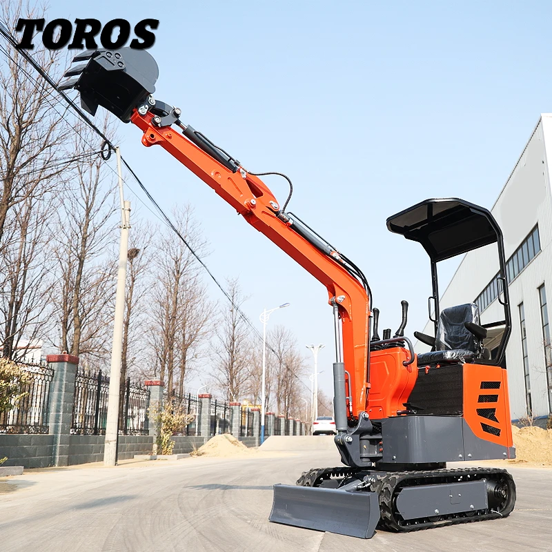 0.8ton Mini Excavator  Remote Control Mini Excavators Auger Attachment 1 Ton Mini Excavator Bucket For Sale