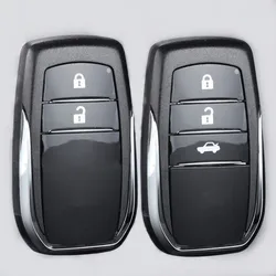 Remote Key Shell For Toyota 2/3/4 Buttons Fortuner Prado Camry RAV4 Highlander Crown Auris Avensis Prius Aygo Car Accessories