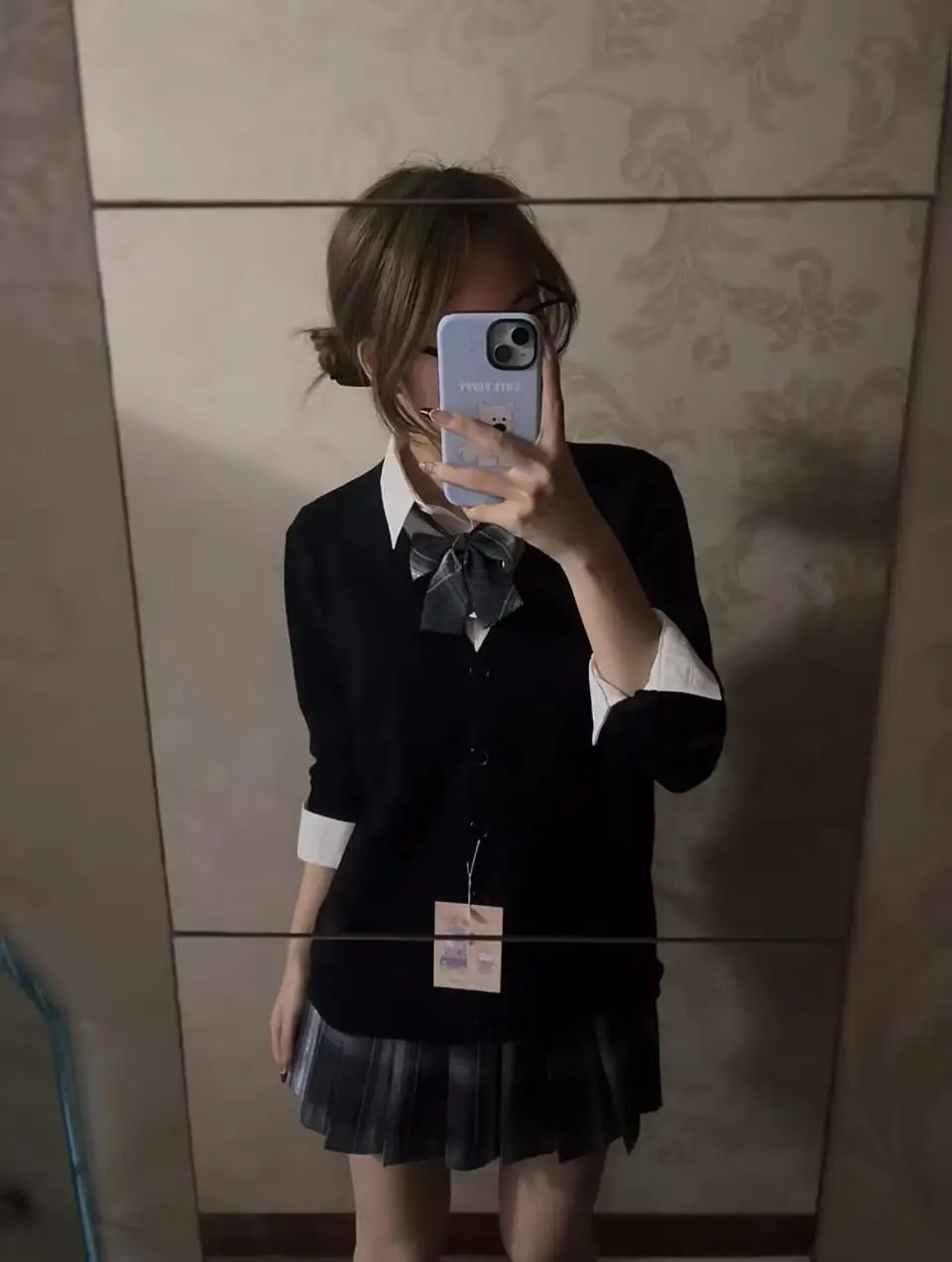 

Оригинальный дизайн JK Sle Открытый кардиган Свитер Комплект женский весенне-осенний Faion College Wind Long Sve irt с пуговицами