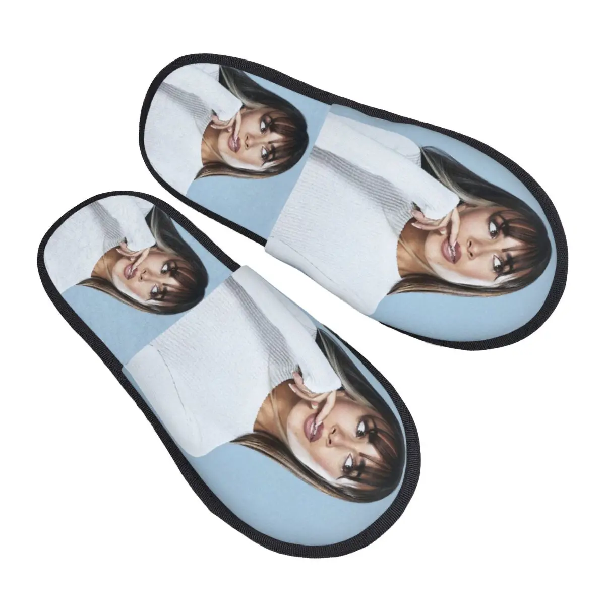 

Custom Beauty Aitanas Guest Slippers for Hotel Women Spanish Singer House Slipper