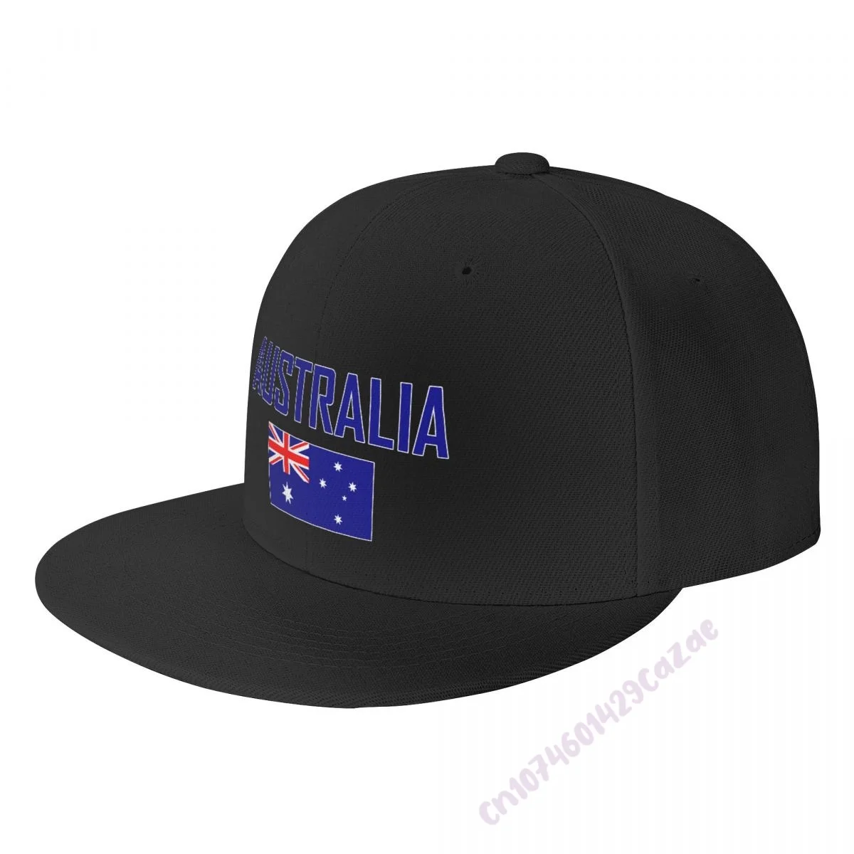 Australia Flag Flat Brim Baseball Cap Breathable Adjustable Men Women Outdoor Hip Hop Hat For Gift