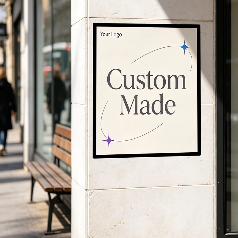 Any Size 100cm Custom Picture Advertising Hotel Shop School Fast food Event Recruitment Promotional Discounts Business Activitie