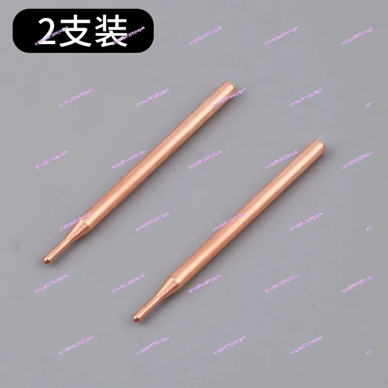 3mm Copper-Alumina Copper Electrode Tip - Double-Head Spot Welding Needle for 18650 Battery Welder