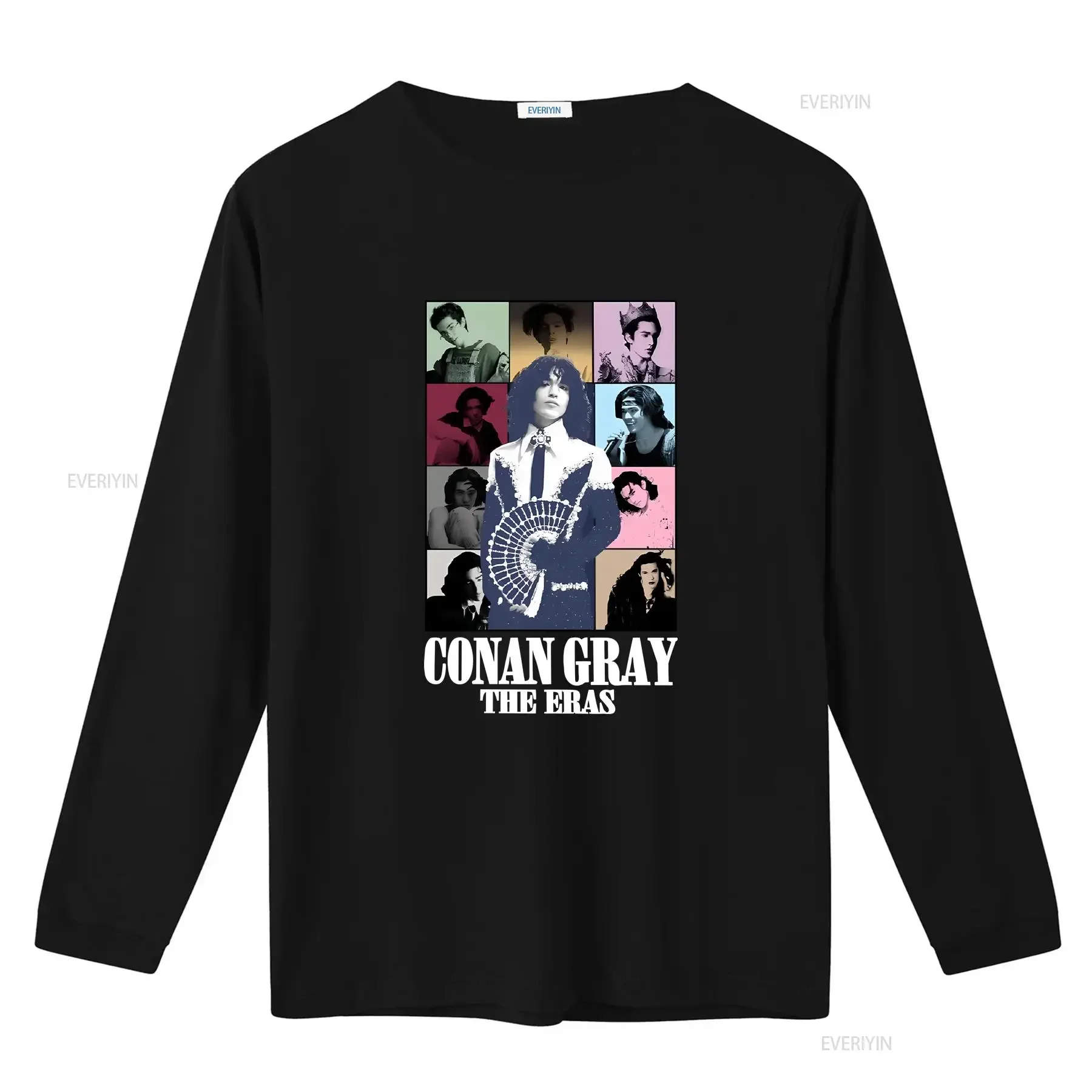 كونان جراي 2024 الولايات المتحدة جولة تي شيرت المشجعين موسيقى الريف آل حجم طويل أو قصير الأكمام خمر غسلها تنفس #3