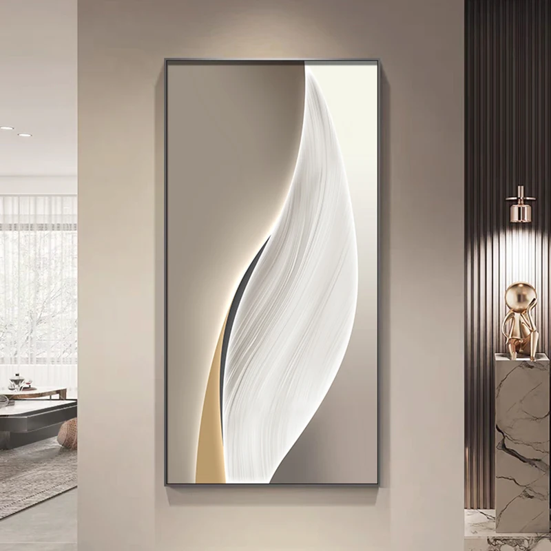 xx-Entrance Foyer Decoration Painting Light Luxury High-end Ornament Led Room Light Interior Wall Lamp Decoration Item Picture