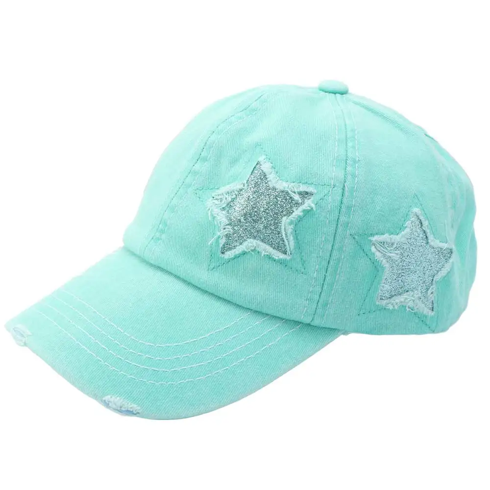 

Retro Adjustable Y2k Star Baseball Hat Korean Bling Vintage Baseball Cap Sweet Cotton Spicy Girls Hat Outdoor
