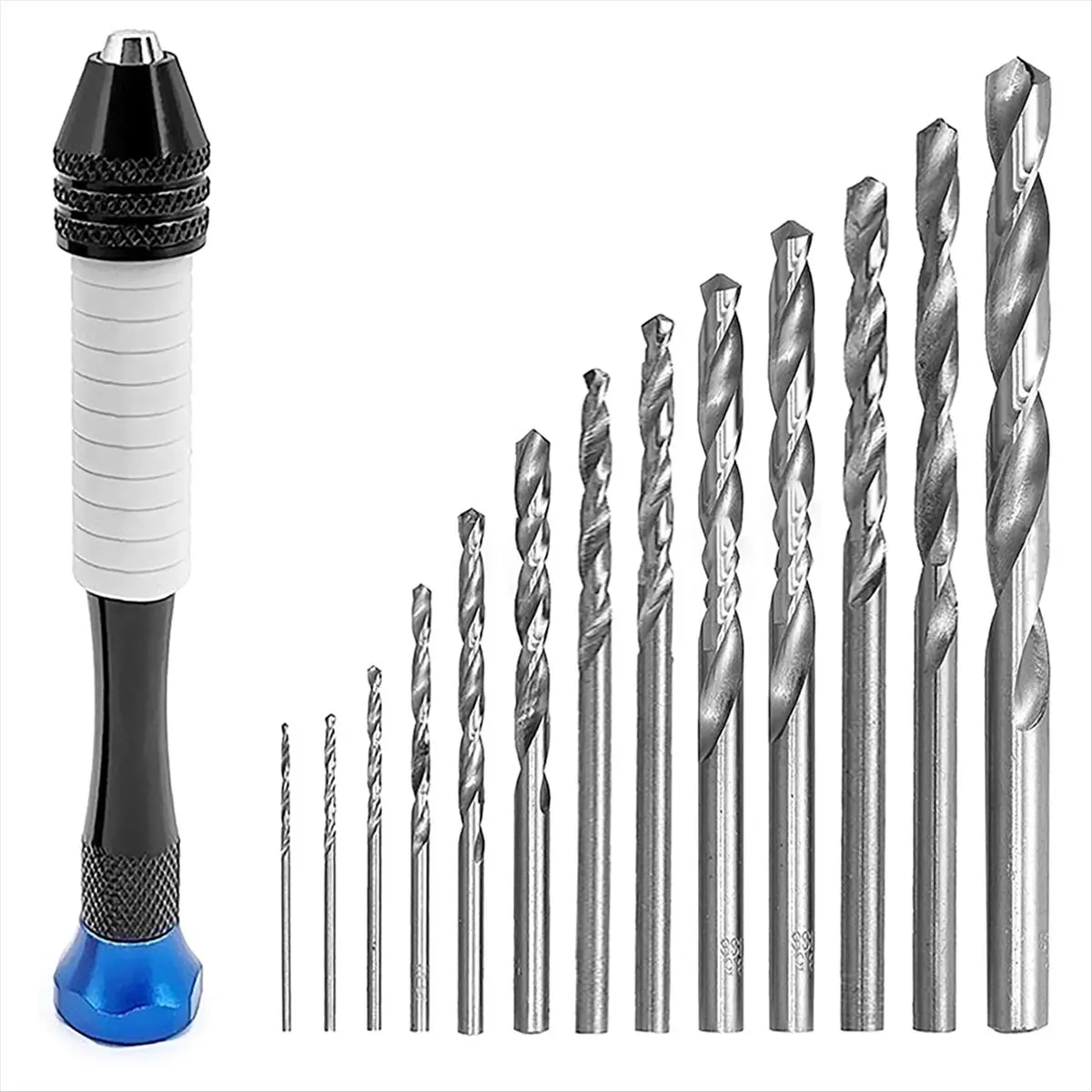 Best of 2026 48PCS Pin Vise Hand Drill Set - Mini Craft Jewelry Drill Kit, Ideal for Hobbyists, Jewelry Repair, Model