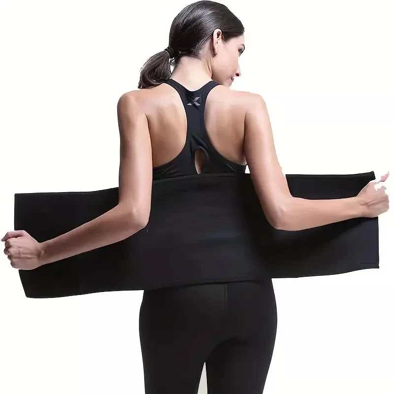 Männer Frauen Sport Bauch Gürtel Yoga Laufen Fitness Taille Dichtung Schwitzen Abnehmen Gestaltung Taille Gürtel Fatburner Taille Trainer