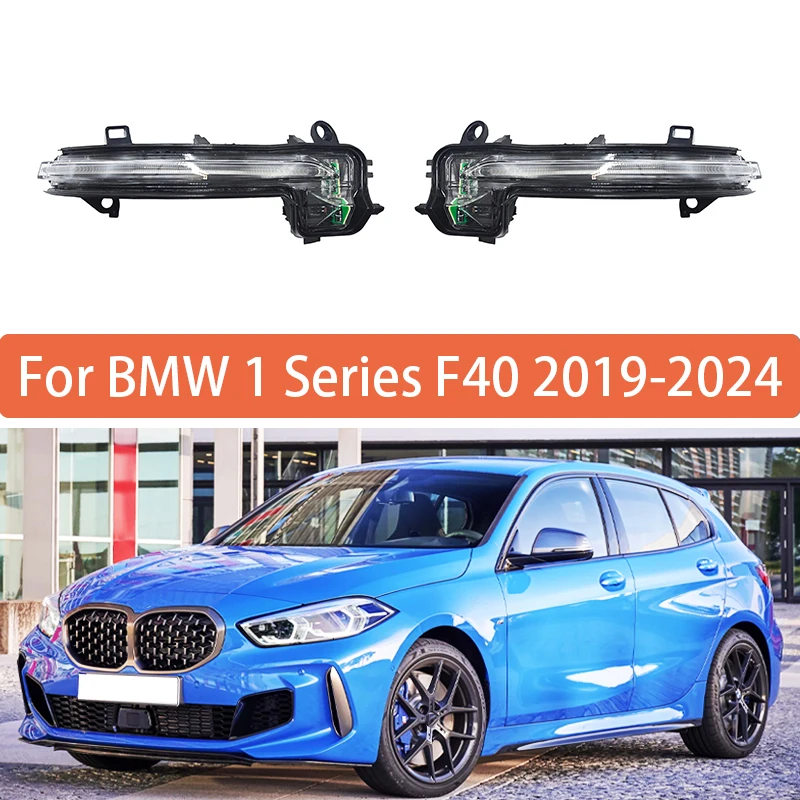 

Rearview Mirror Turn Signal Light For BMW 1 Series F40 2019 2020 2021 2022 2023 2024 Reverse Mirror Edge Light 51169879127