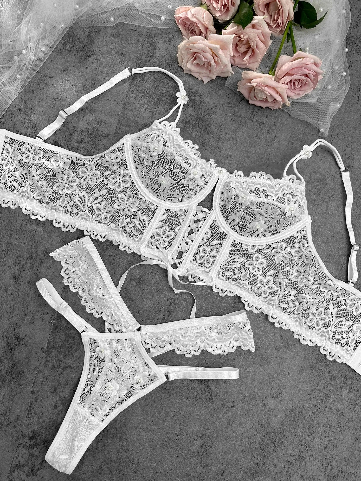 Women\'s Underwear & Lingerie , sexy lingerie set ,lace corset Exotic Underwear g-string sets for sexy women,lenceria bra set