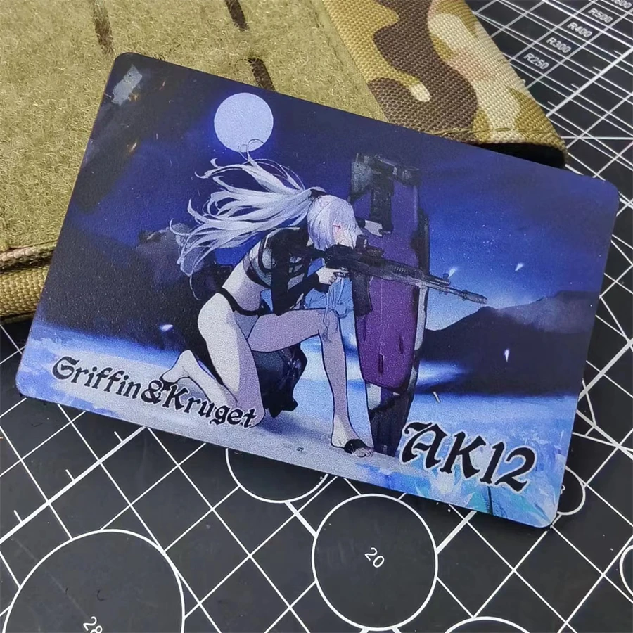 شارة الخط الأمامي للبنات ، زخرفة الملابس ، بندقية ، شارة تكتيكية ، لحقيبة الظهر ، الملابس #2