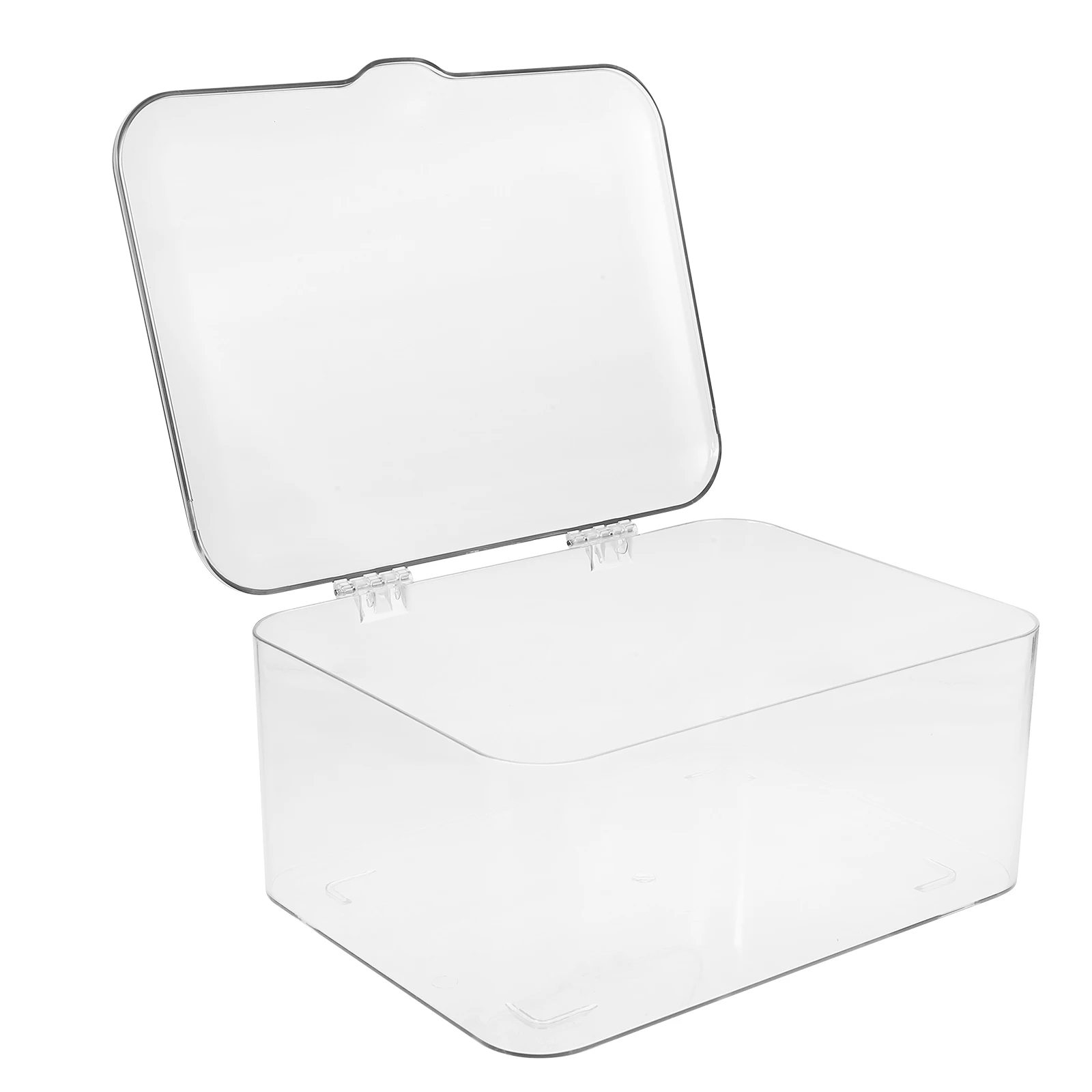 

Large Capacity Clear Storage Box Stackable Desk Organizer For Home Kitchen Tea Coffee Cup Ps Container With Lid