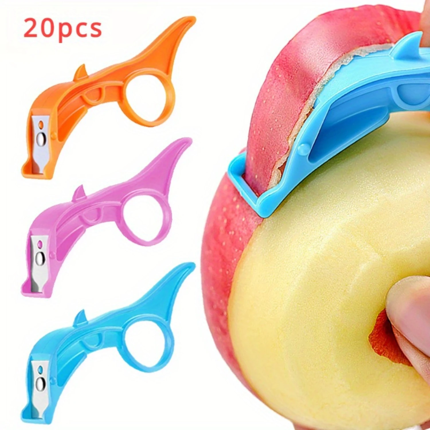 

20-Piece Stainless Steel Fruit & Vegetable Peelers - Portable, Manual Kitchen Tools For Apples, Oranges, Potatoes - Durable, Eas