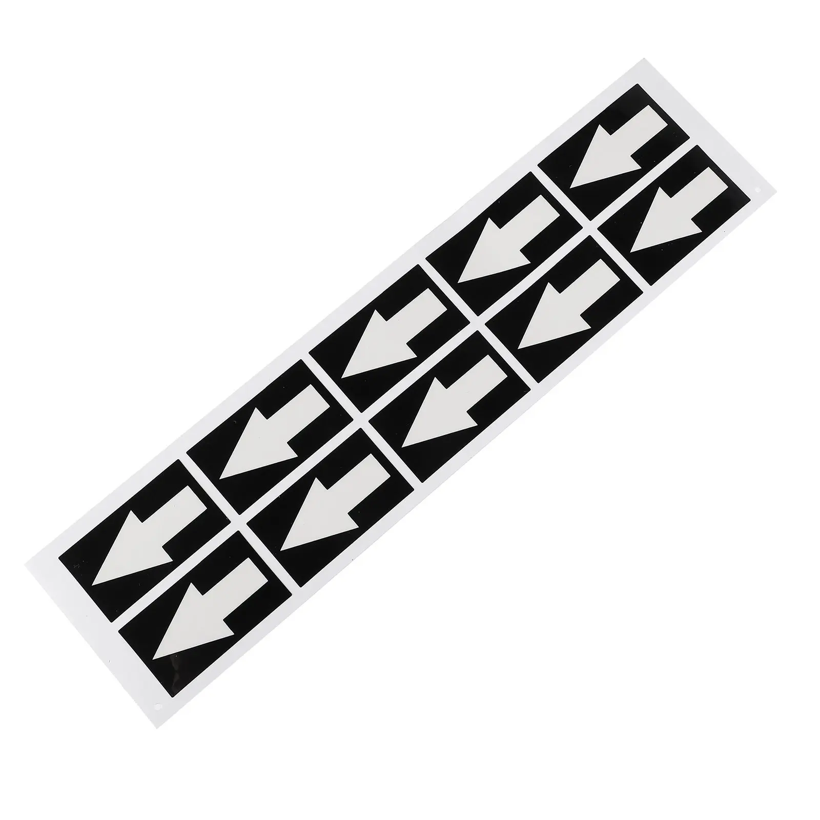 

10Pcs Arrow Indicator Sticker Strong Adhesion Waterproof Decal for Office School Safety Warning