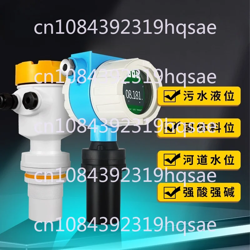 5M 10M 20M 60GHZ Radar Level Sensor Transmitter for Reservoir River Radar Level Transmitter with Screen Radar Liquid Level Meter