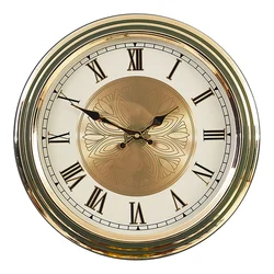 Large Luxury Wall Clocks Metal Gold Silent Wall Watches Home Decor Copper Creative Modern Wall Clock Living Room Bedroom Gift