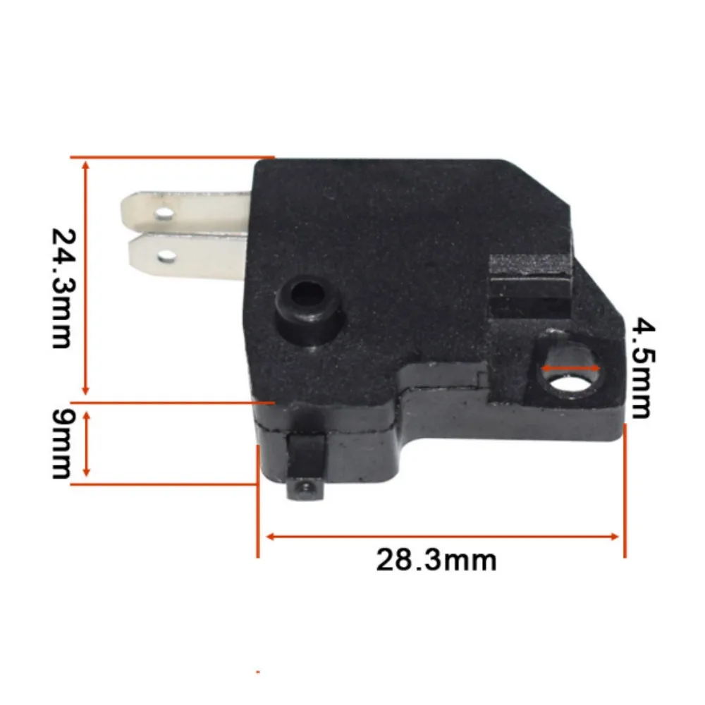Motorcycle Electric Scooter Brake Master Cylinder, Left Right Disc Brake Cut-off Switch, Off-Road Vehicle Brake Light Switch